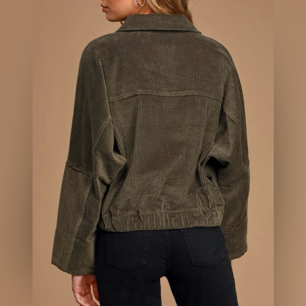 NWT Band Of Gypsies Other Side Corduroy Jacket - Picture 6 of 14